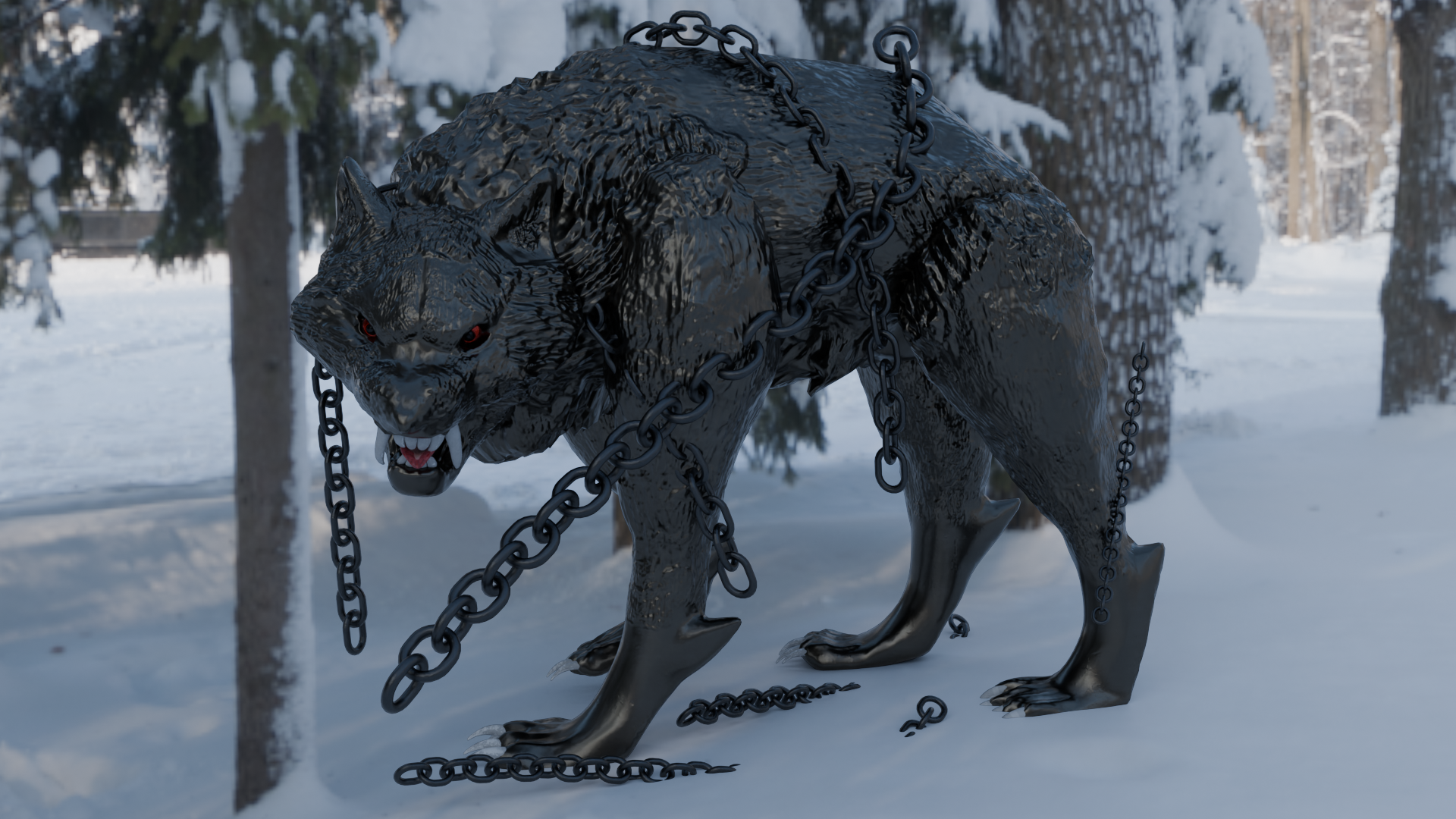 Fenrir - Background Render